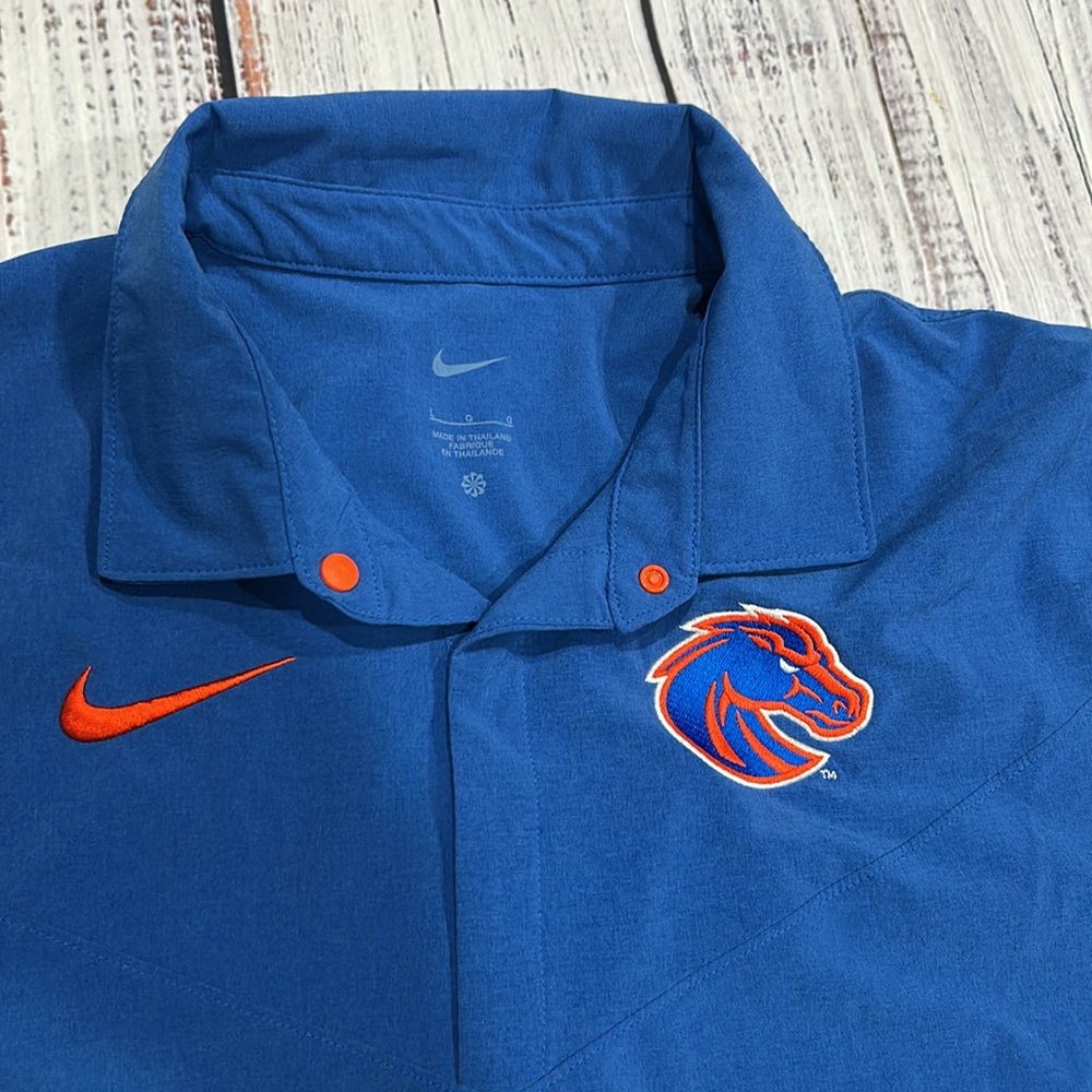 Men's Nike Royal Boise State Broncos Performance Polo - Picture 5 of 7